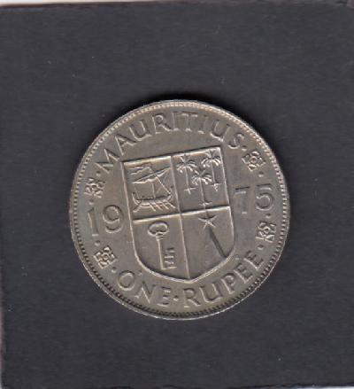 Beschrijving: 1 Rupee ELIZABETH II